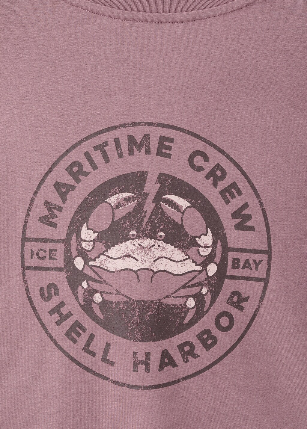 Printed cotton-blend t-shirt