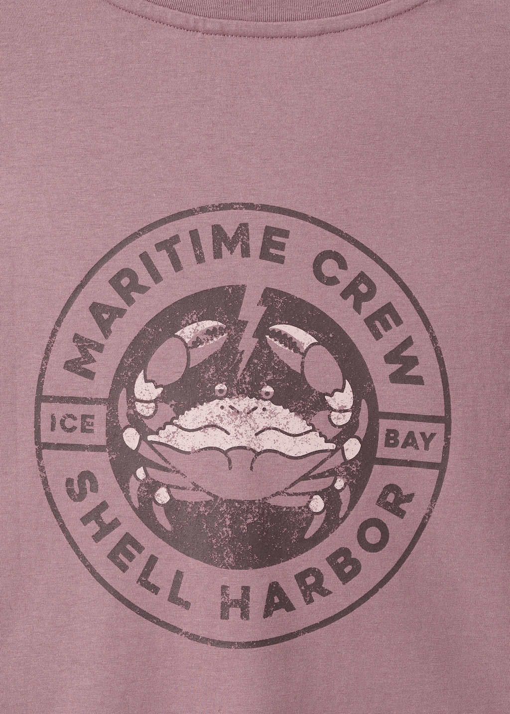 Printed cotton-blend t-shirt