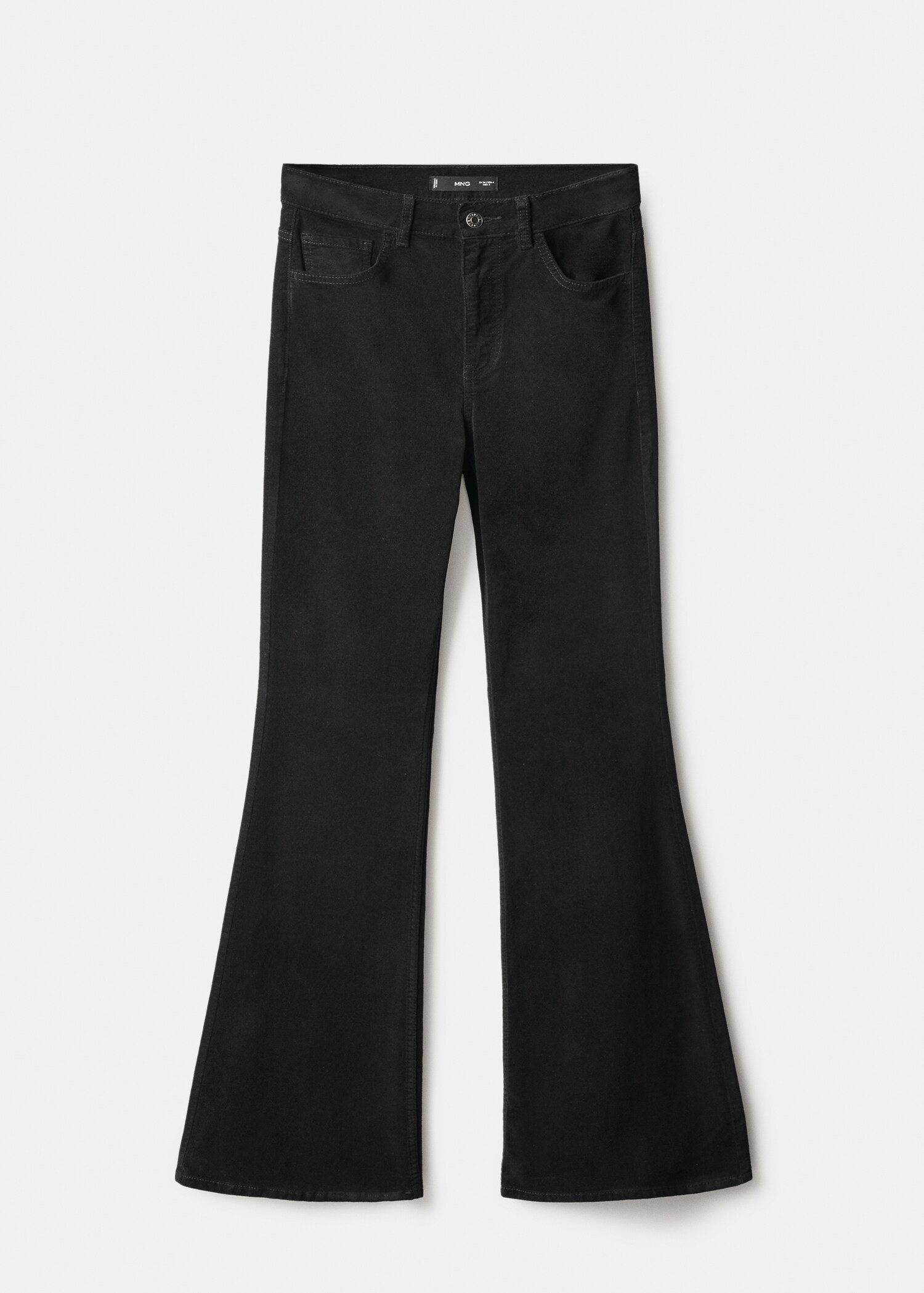Jeans flare terciopelo - Artículo sin modelo