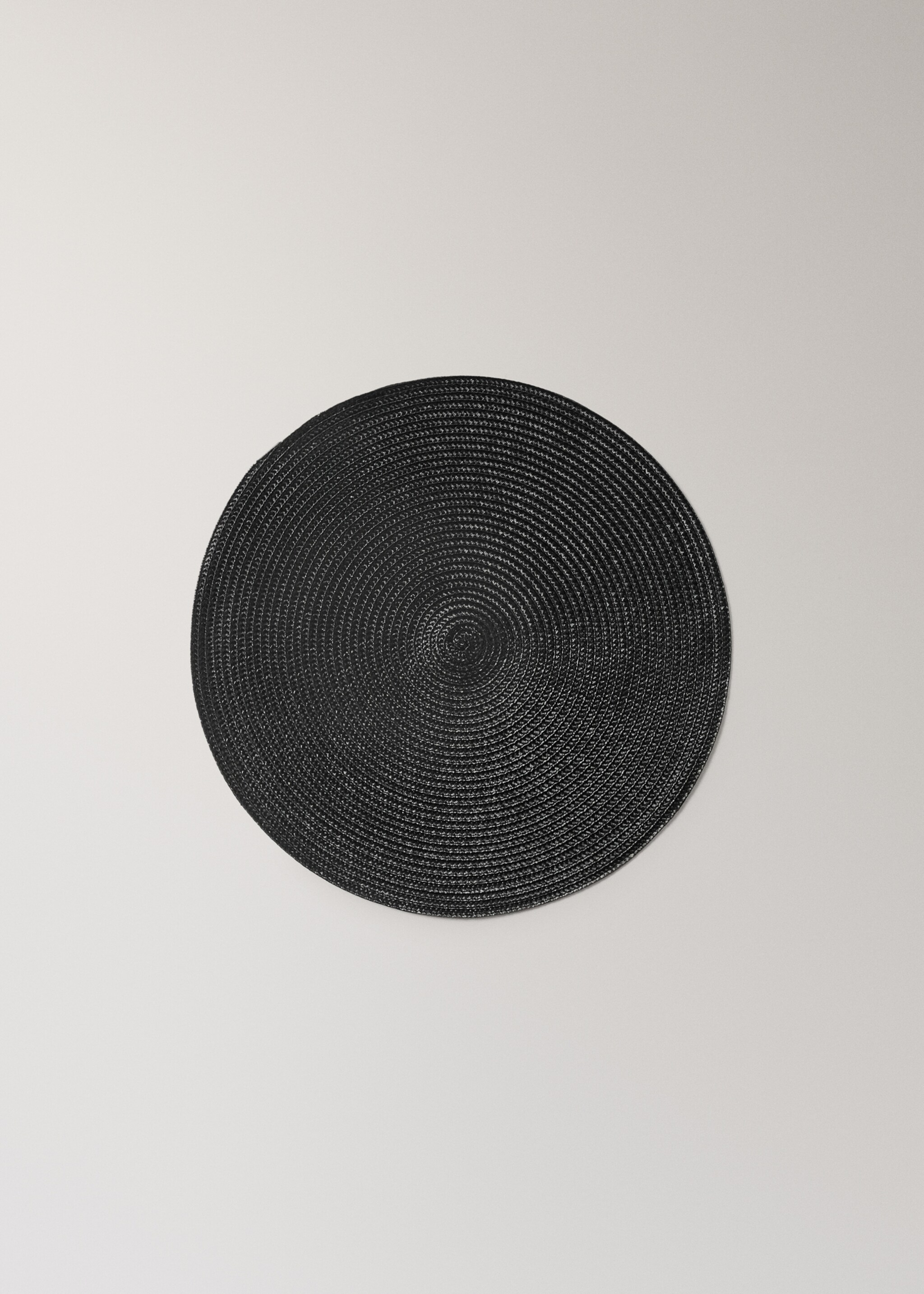 Podmetači za stol od polipropilena - Artikl bez modela, Crna. Ref: 17057786-00.