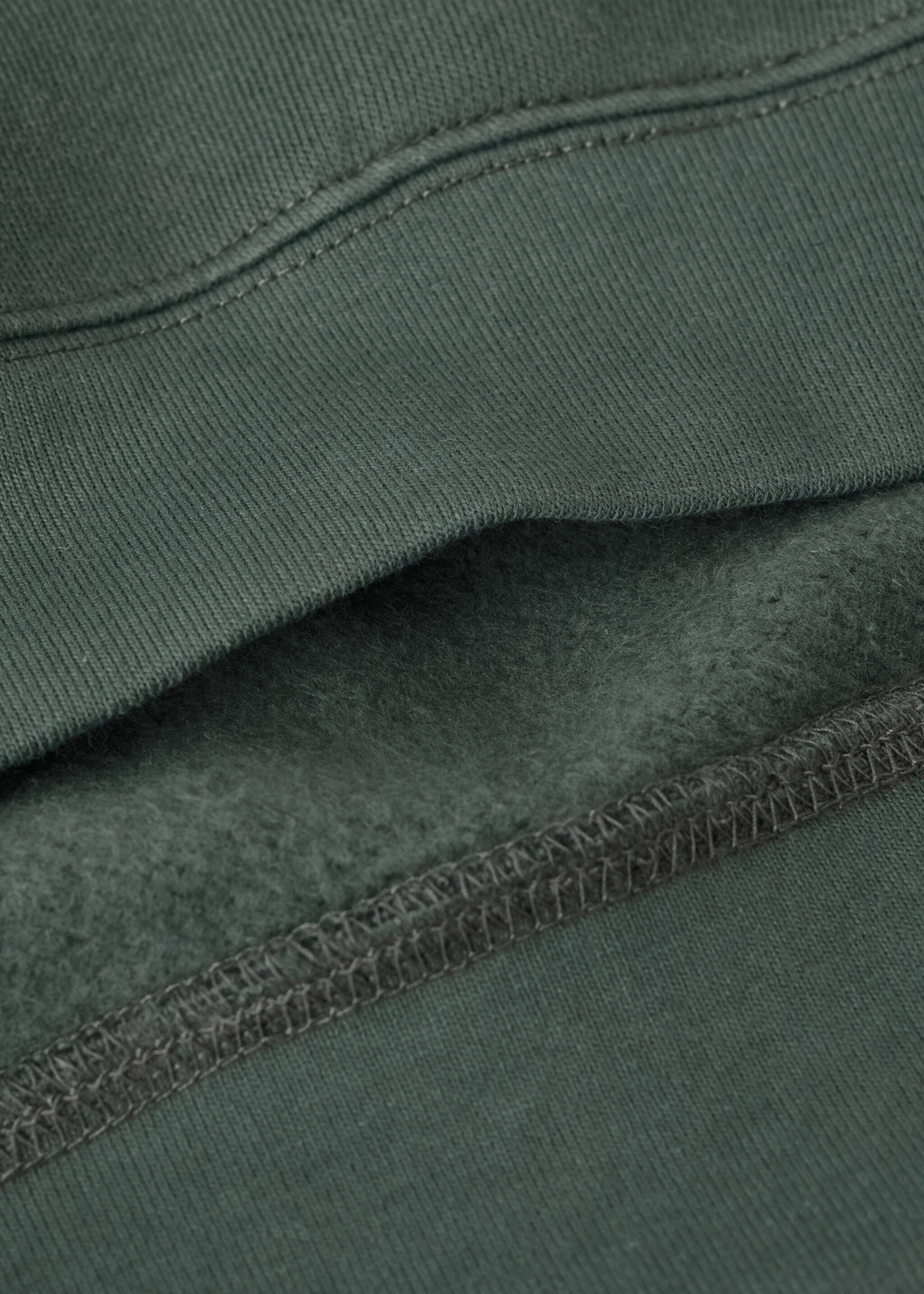 Printed cotton sweatshirt - Details of the article 0, Medium Green. Ref: 17057787-00.