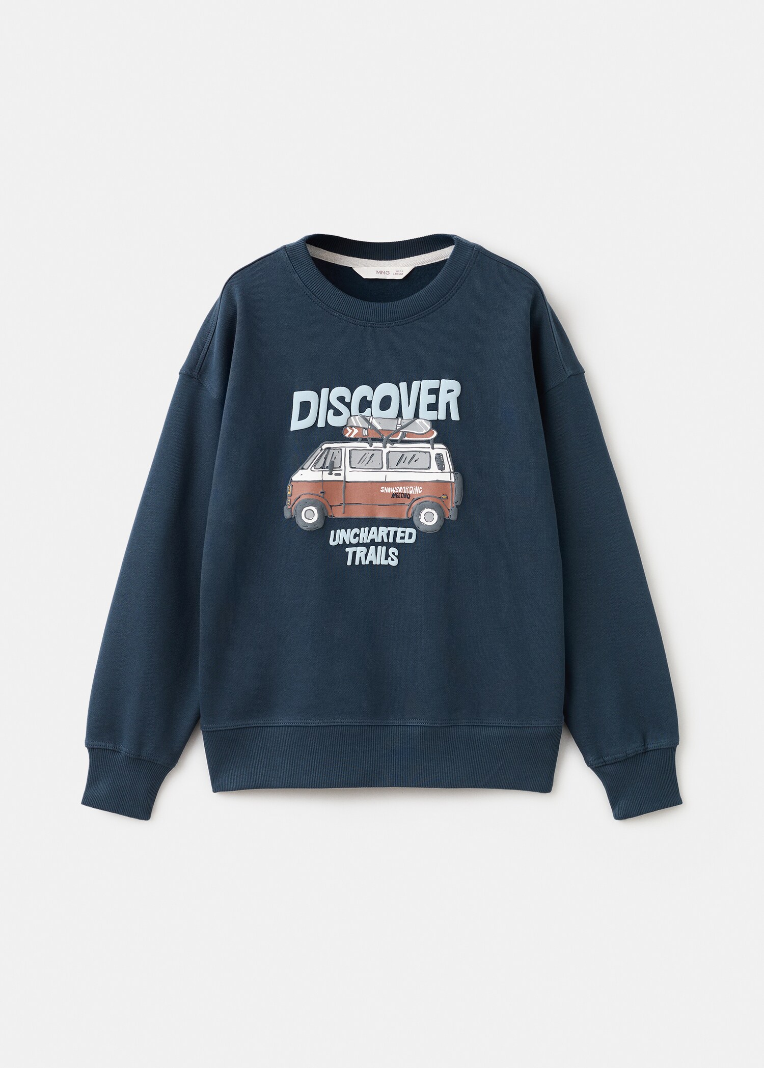 Sweat-shirt coton imprimé - Article sans modèle