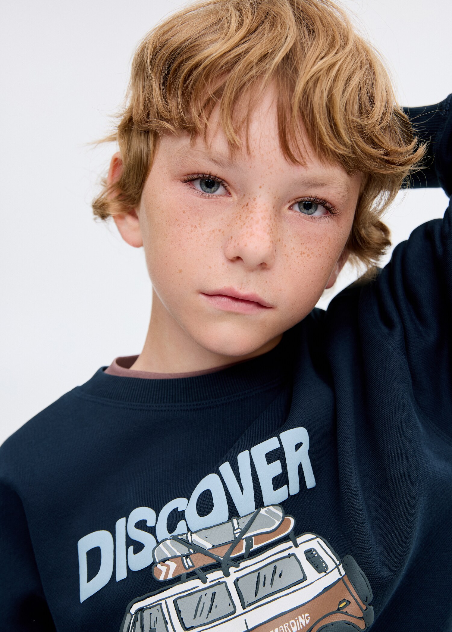 Sweat-shirt coton imprimé - Détail de l'article 1