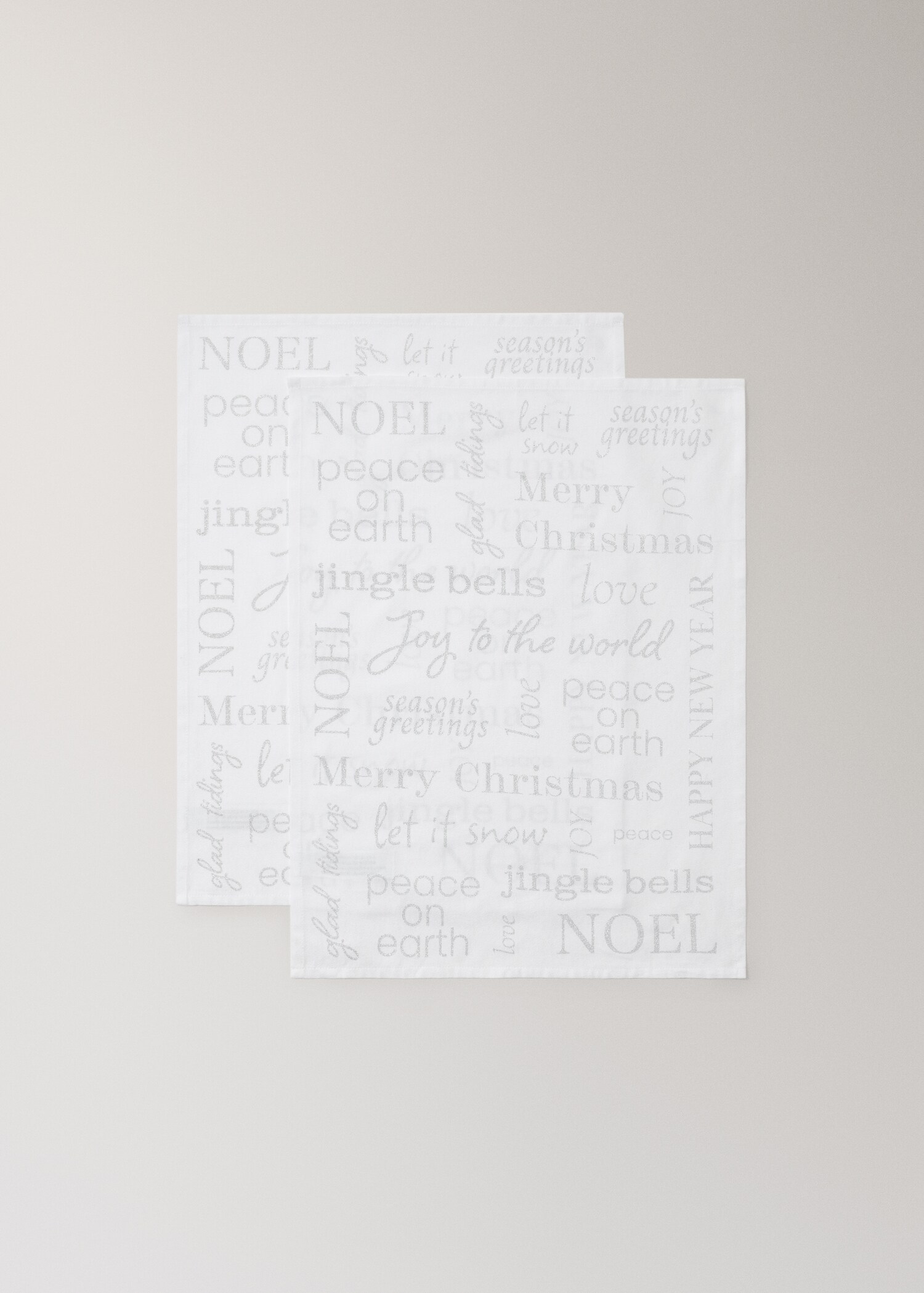 Kitchen towels with Christmas motif - Details of the article 1