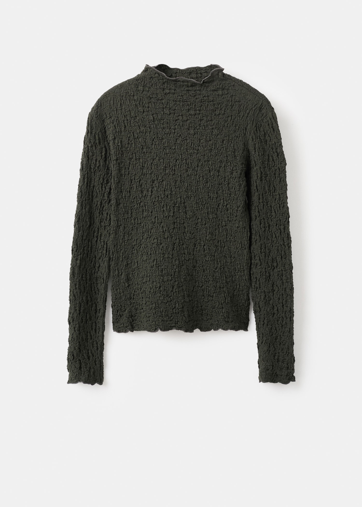 Textured crepe top - Article without model