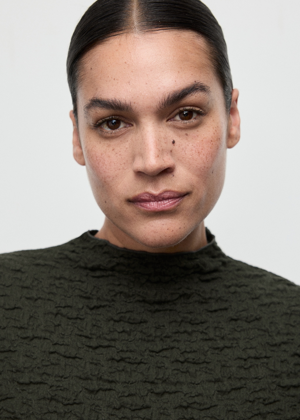 Mango Textured crepe top