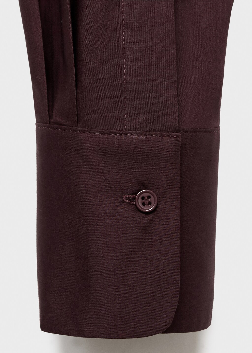 Oversize poplin shirt - image 5