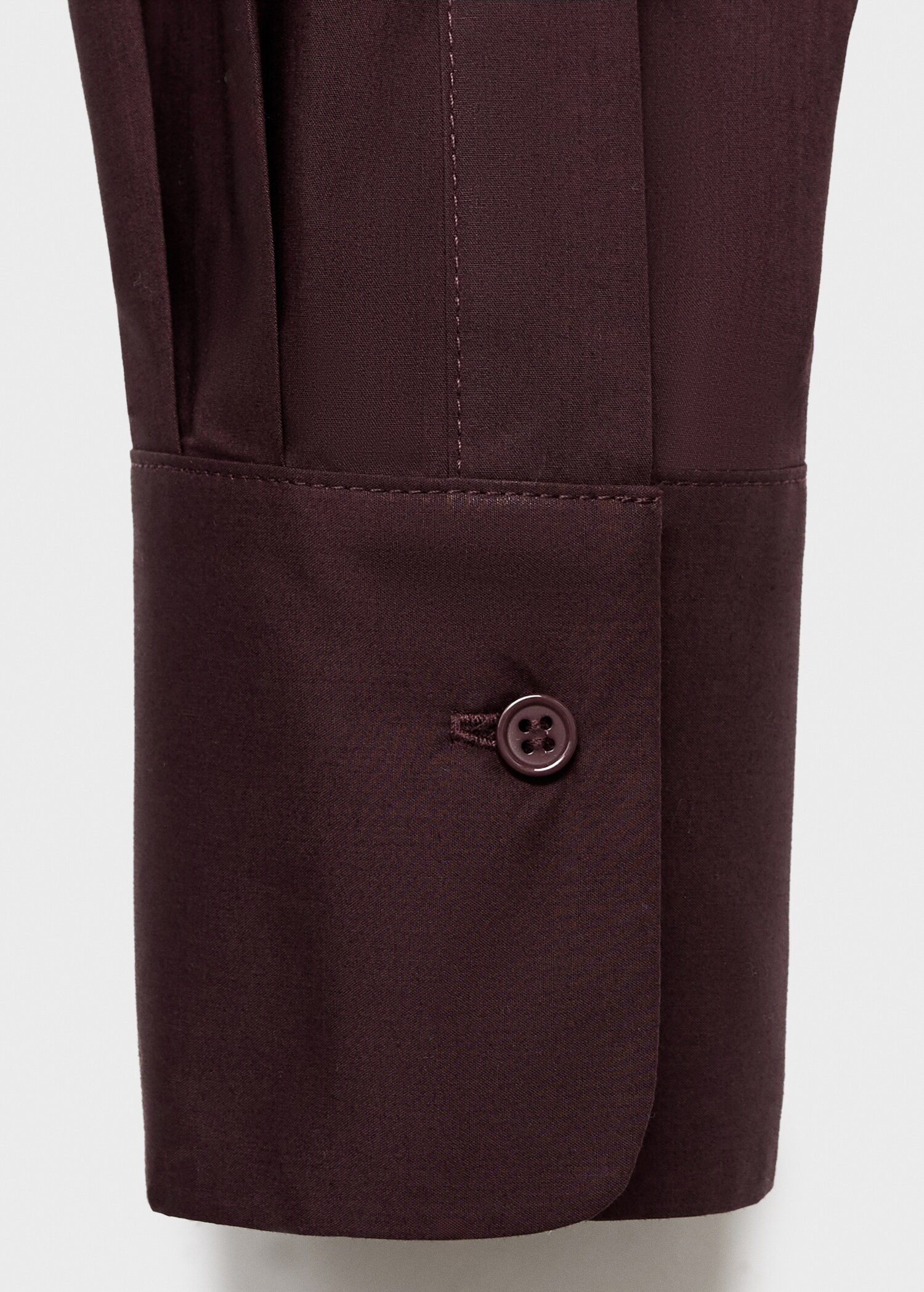Oversize poplin shirt - Details of the article 0