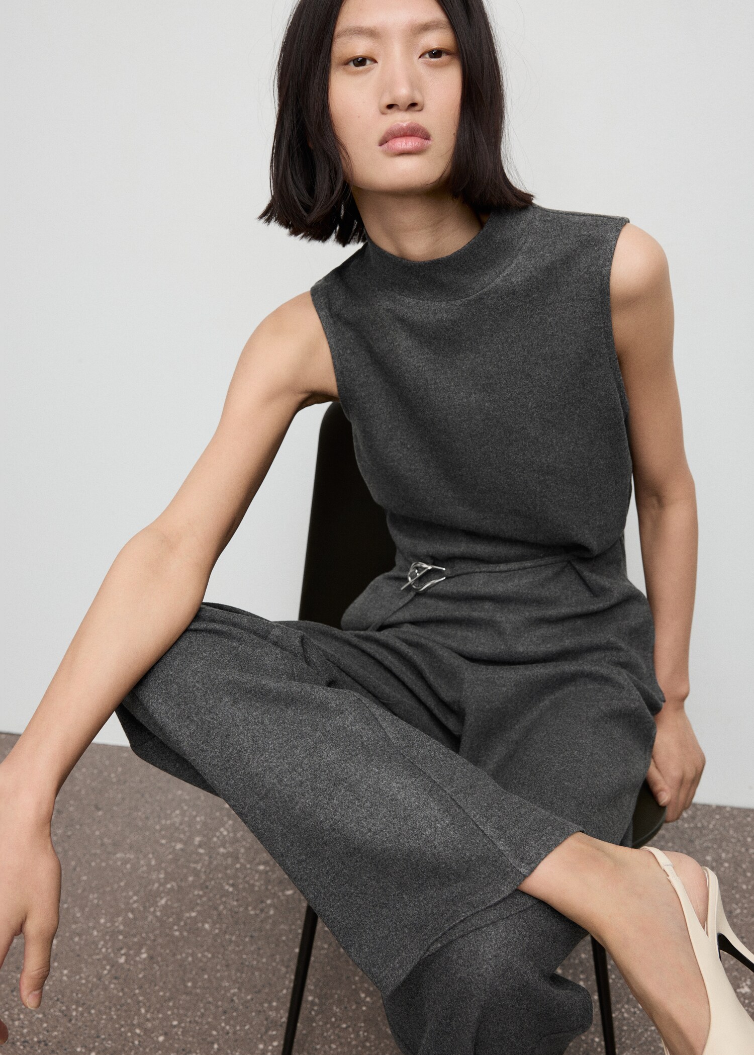 Pantalon droit taille élastique - Détail de l'article 2