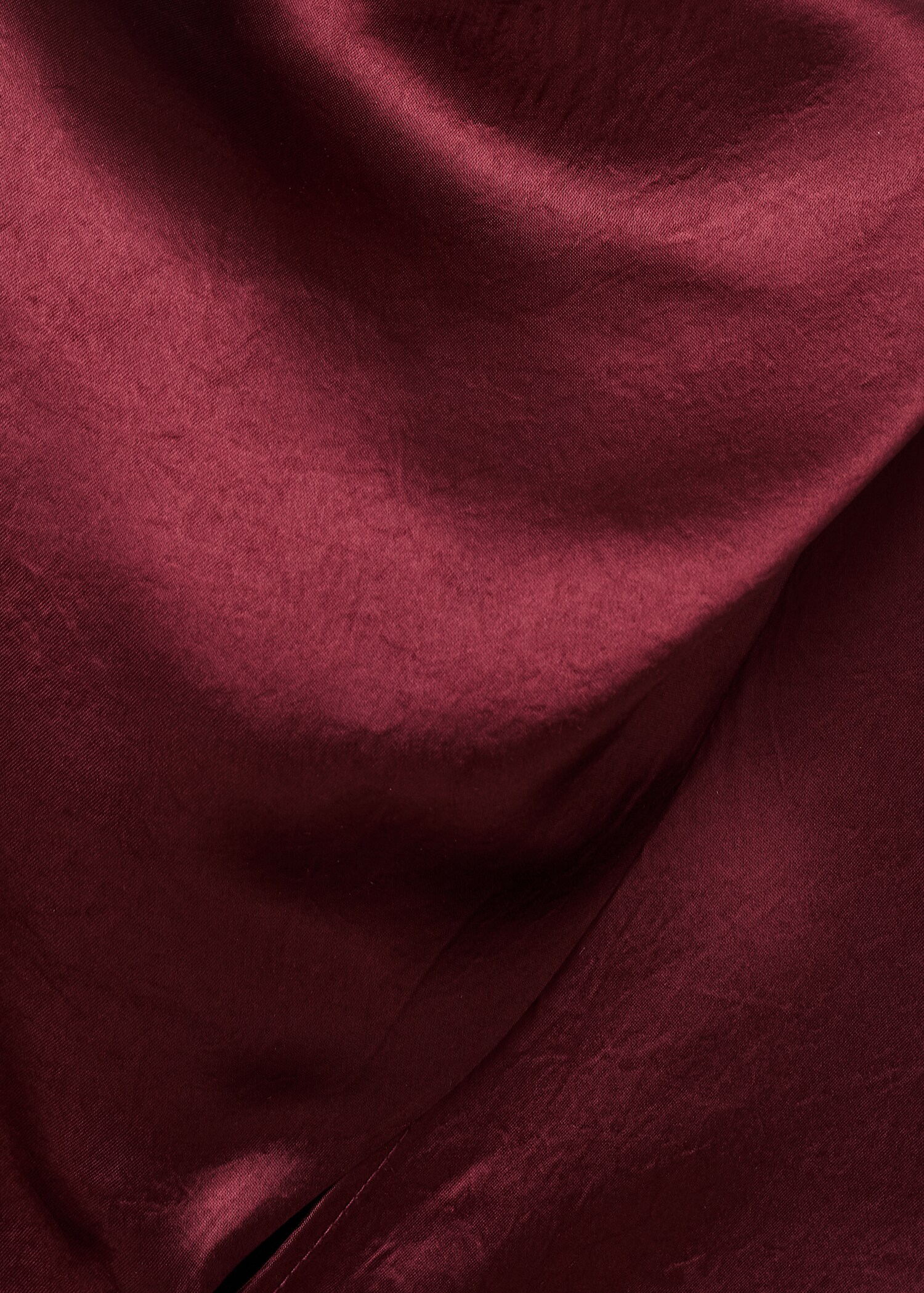 Satin blouse with foulard - Details of the article 0