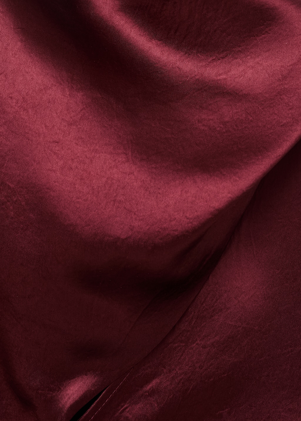 Satin blouse with foulard