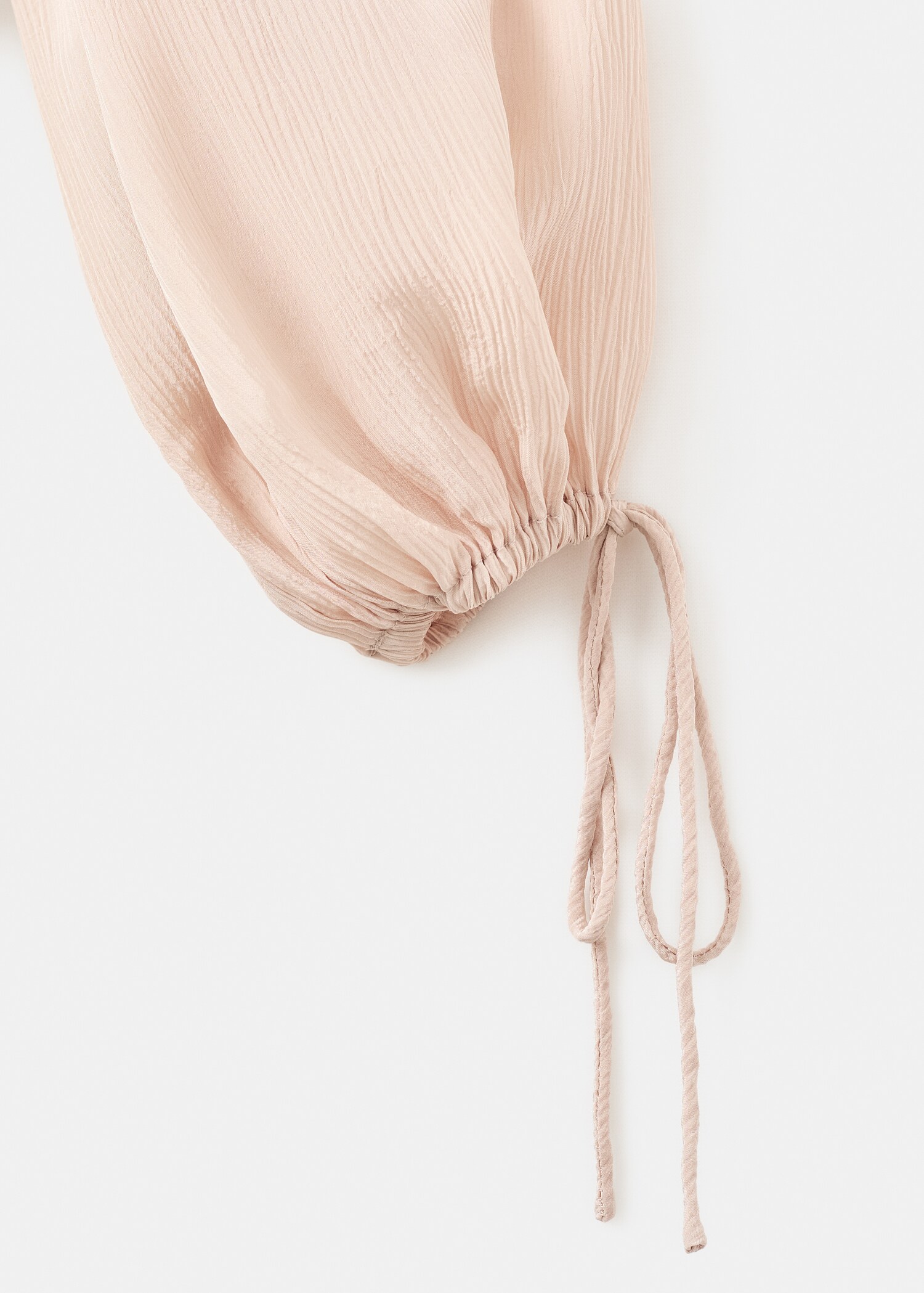 Blouse col en V en dentelle - Détail de l'article 0