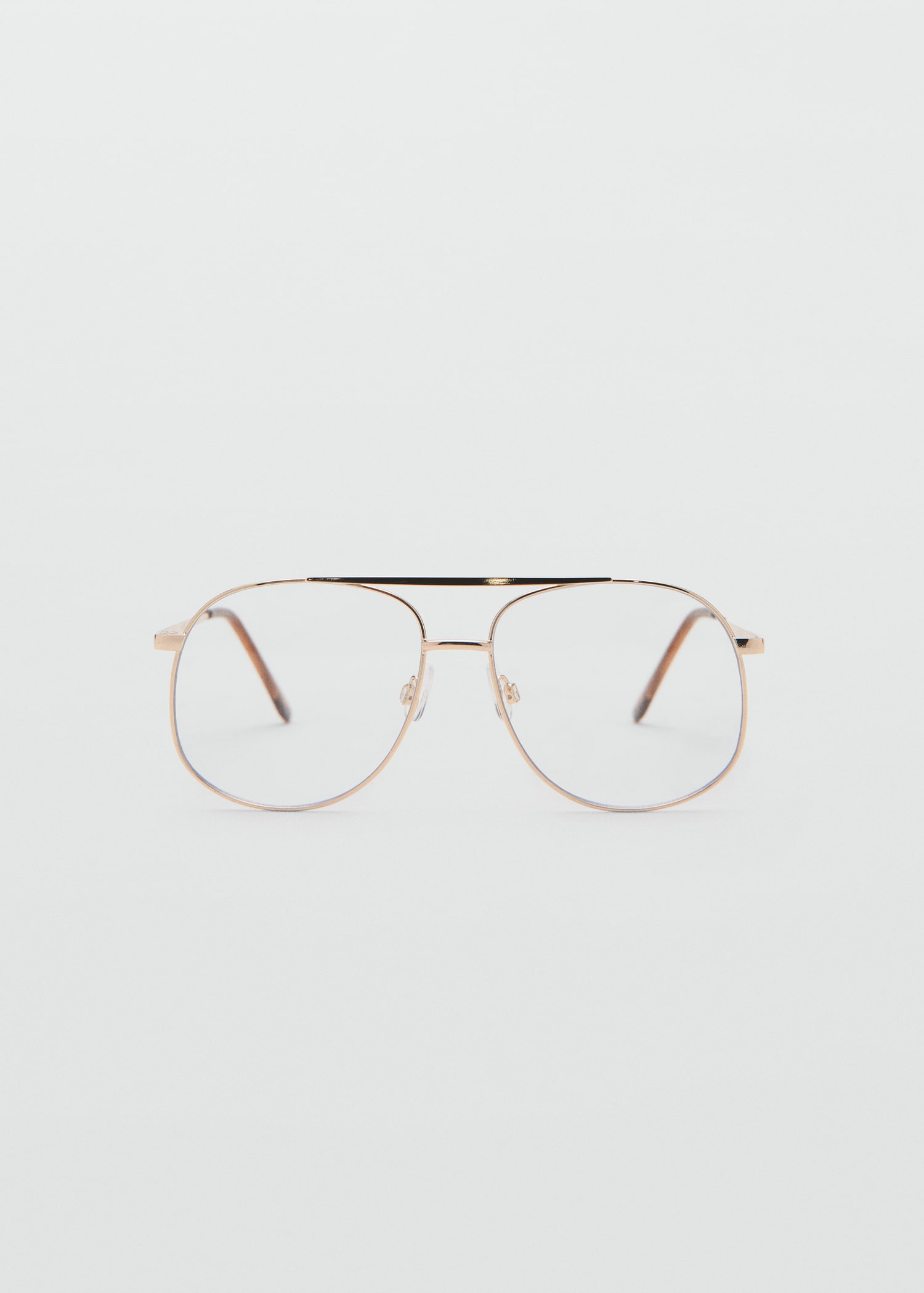 Aviator metallic frame glasses Women MANGO Senegal