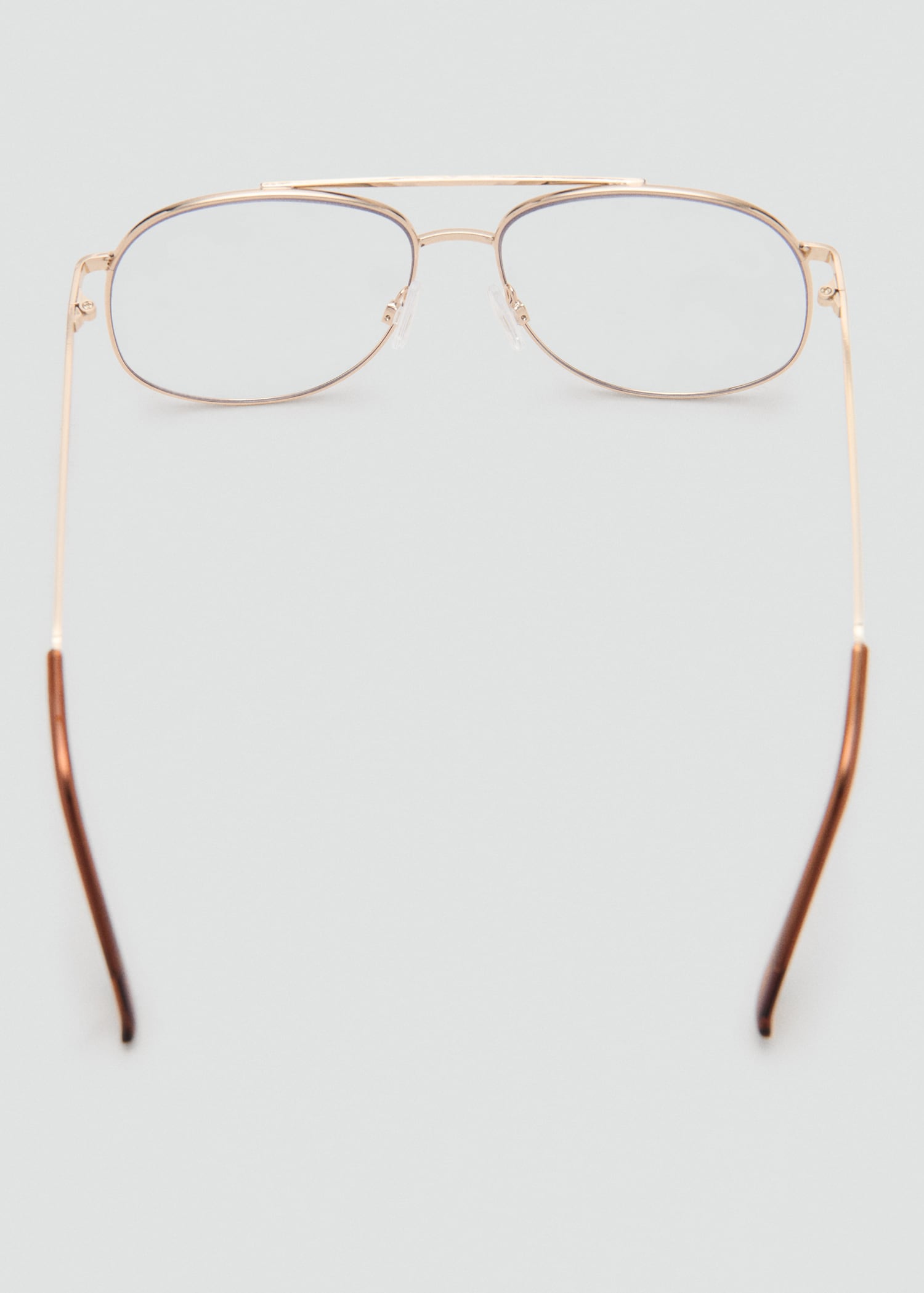 Aviator metallic frame glasses - Details of the article 1