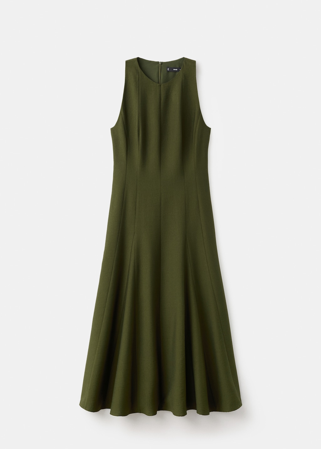 Mango A-line dress with godets