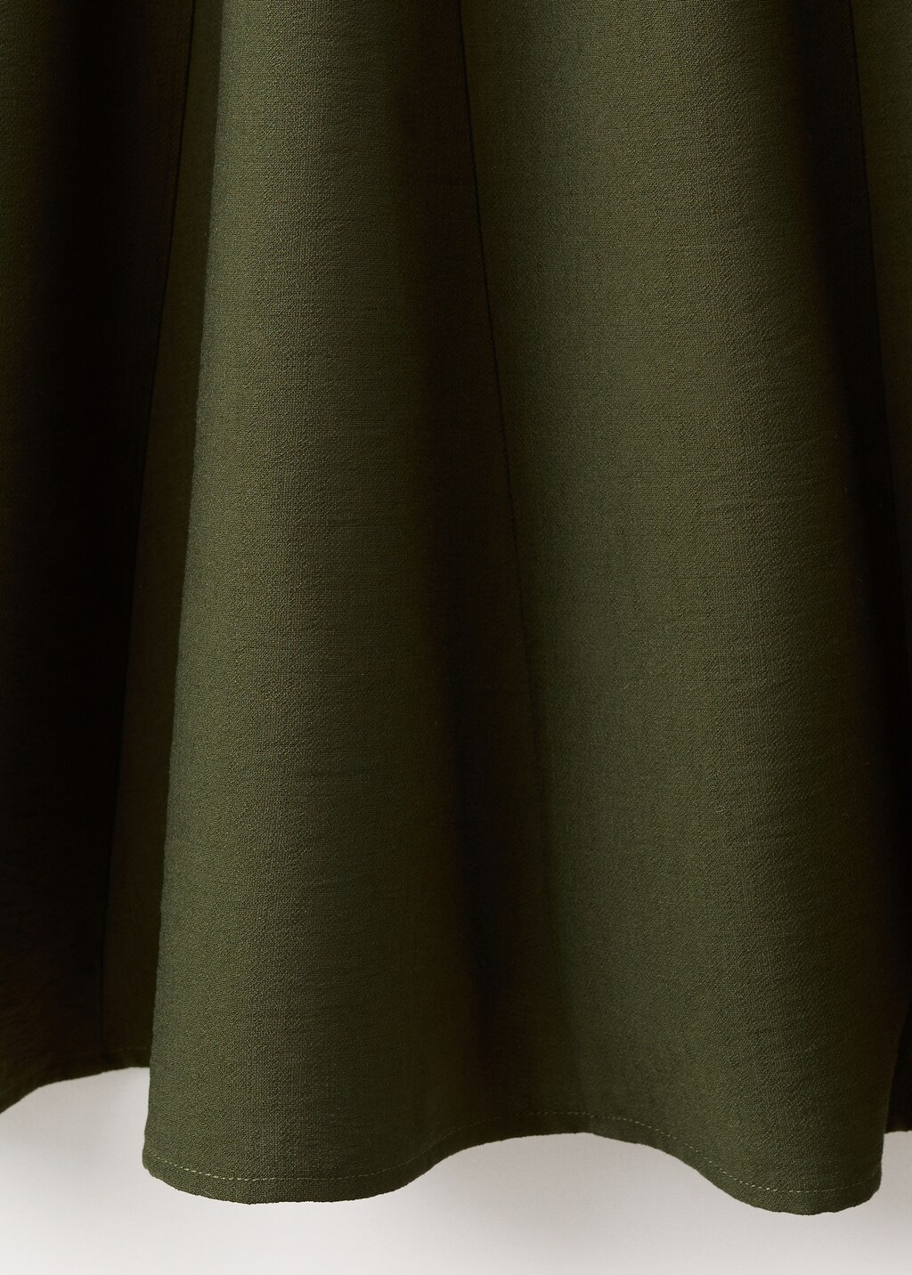 Mango A-line dress with godets