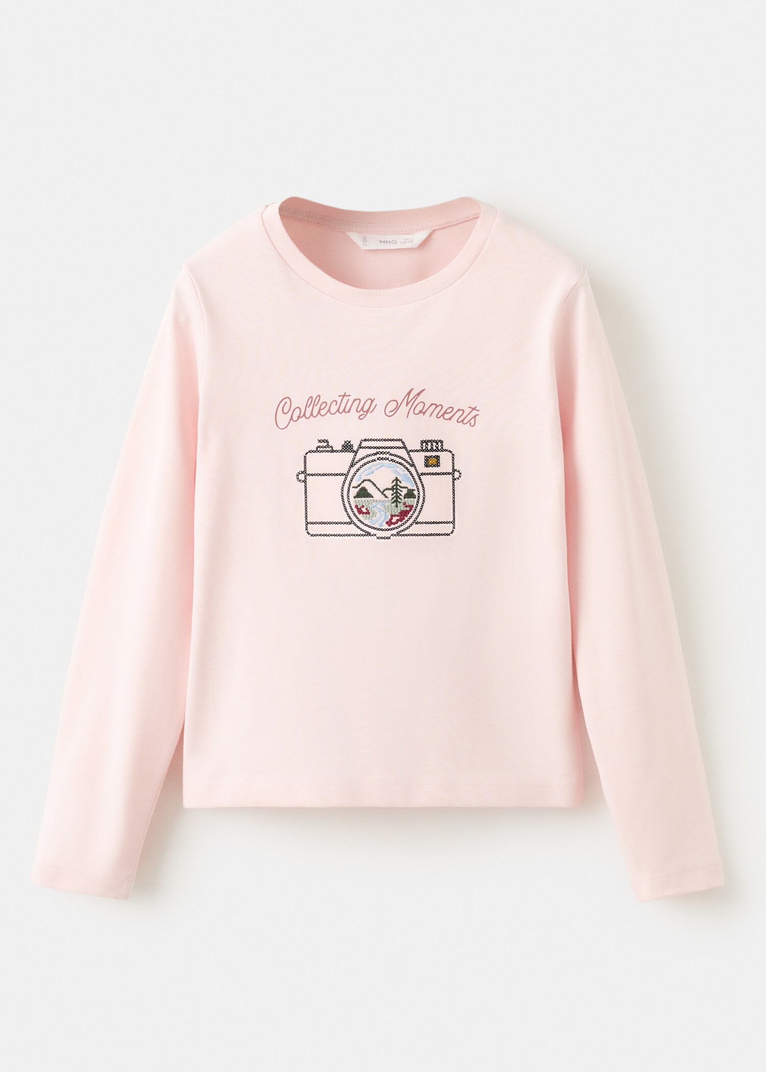 T-shirt en coton brodé - Article sans modèle