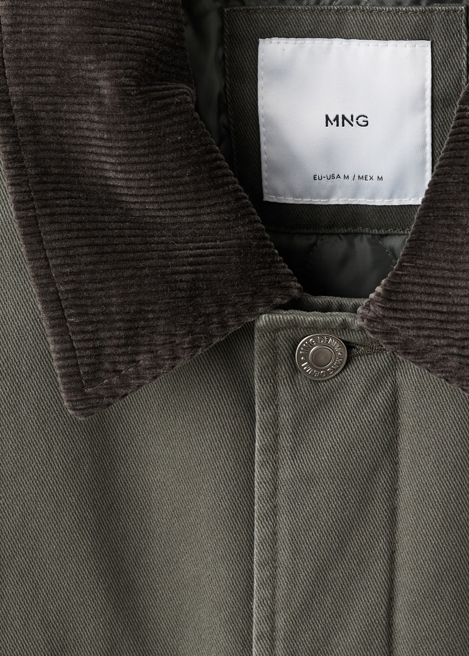 Chaqueta bolsillos cuello pana - Detalle del artículo 8