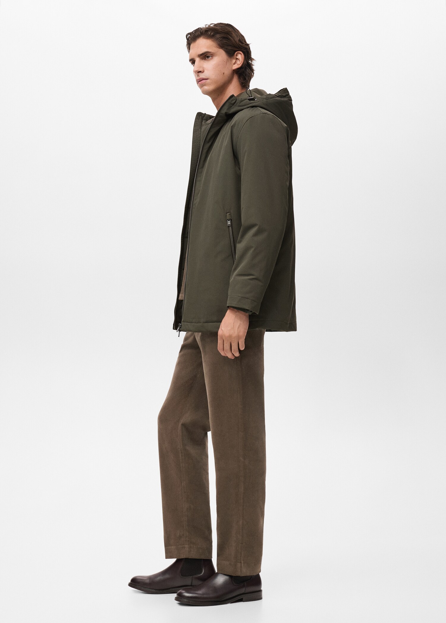 Wasserabweisender Parka mit Kapuze - Detail des Artikels 2