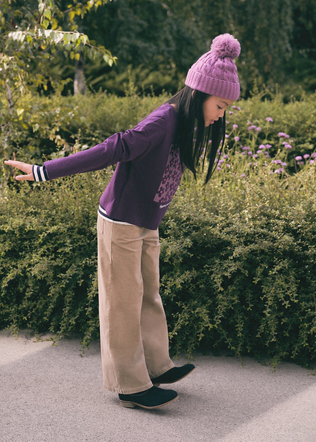 Floral-print t-shirt