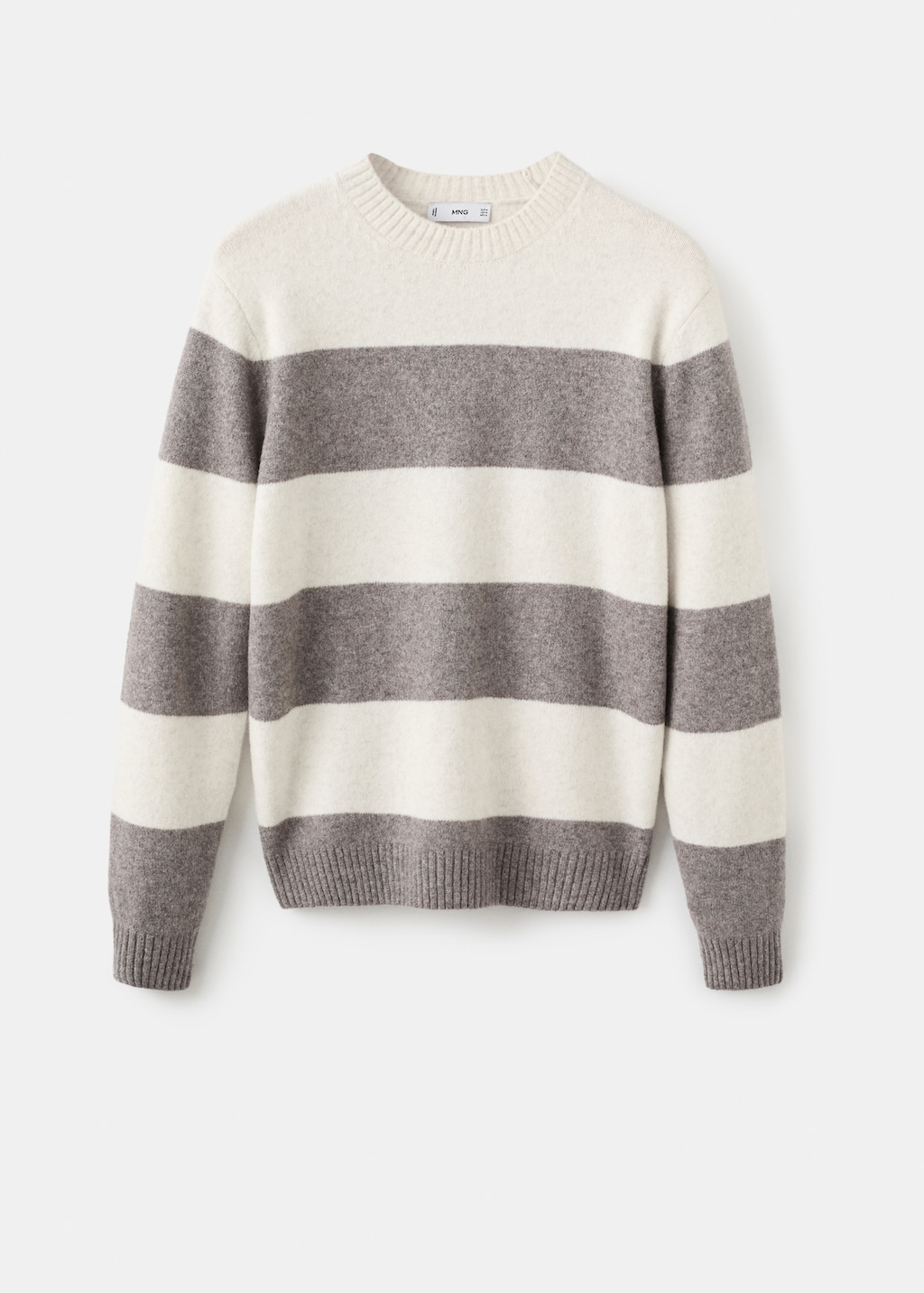 Wool-blend striped sweater