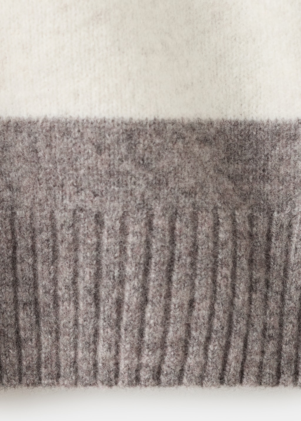 Wool-blend striped sweater