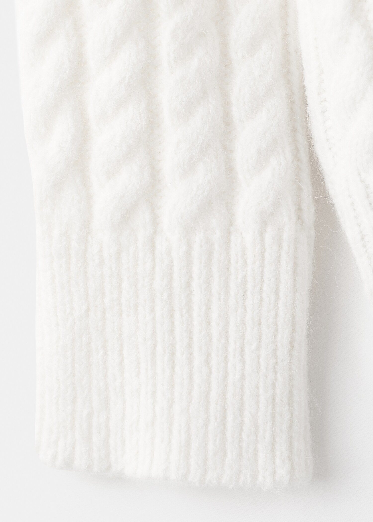 Turtleneck knit sweater - Details of the article 0
