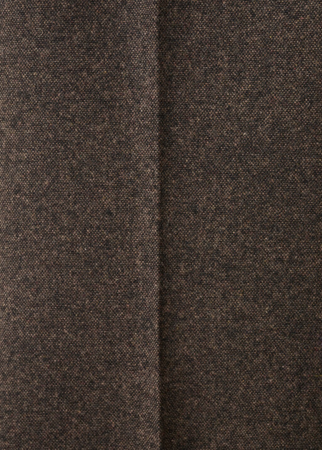 Herringbone wool suit trousers