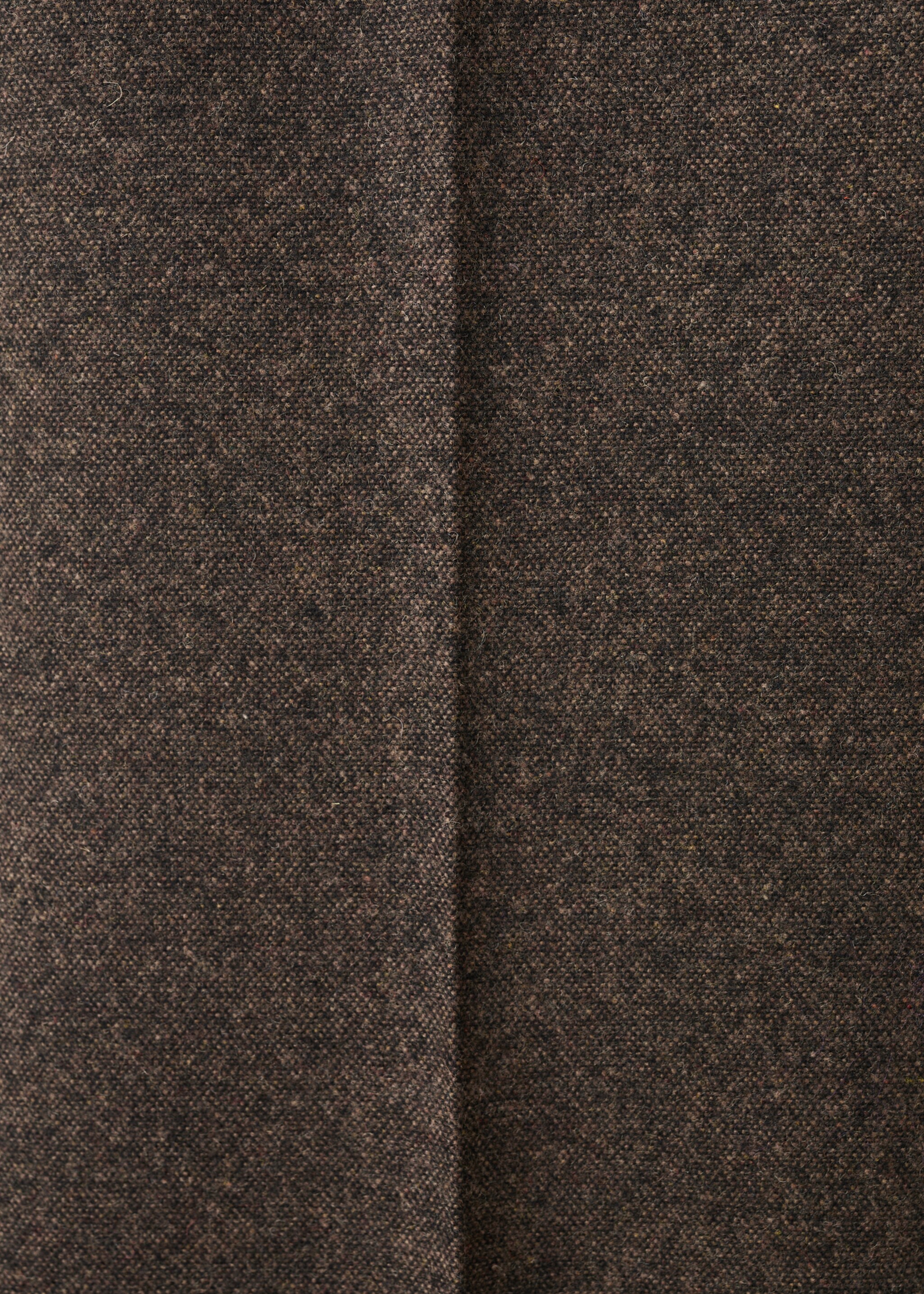 Speckled wool flared trousers - Details of the article 8, Brown. Ref: 17057911-00.