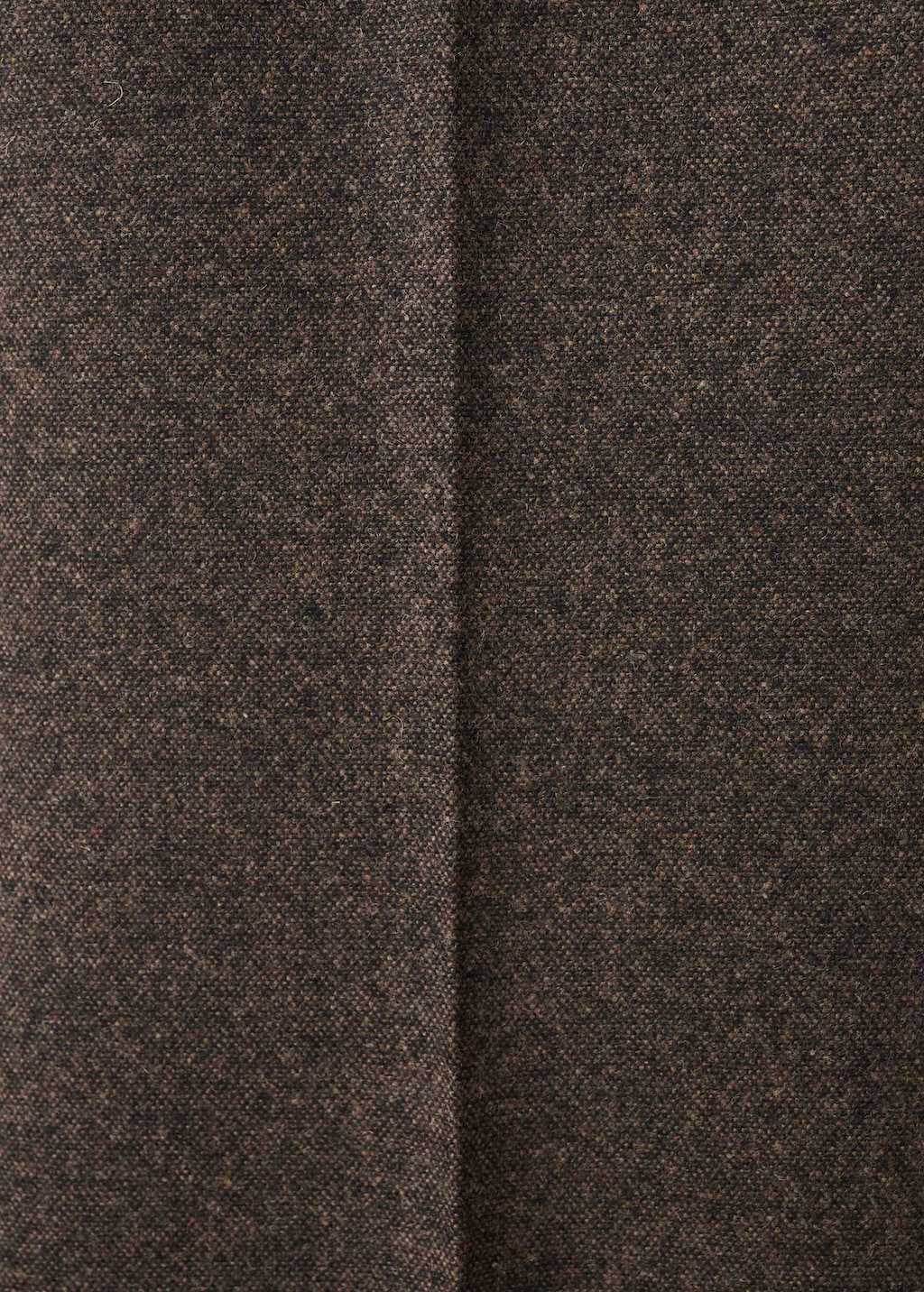 Herringbone wool suit trousers