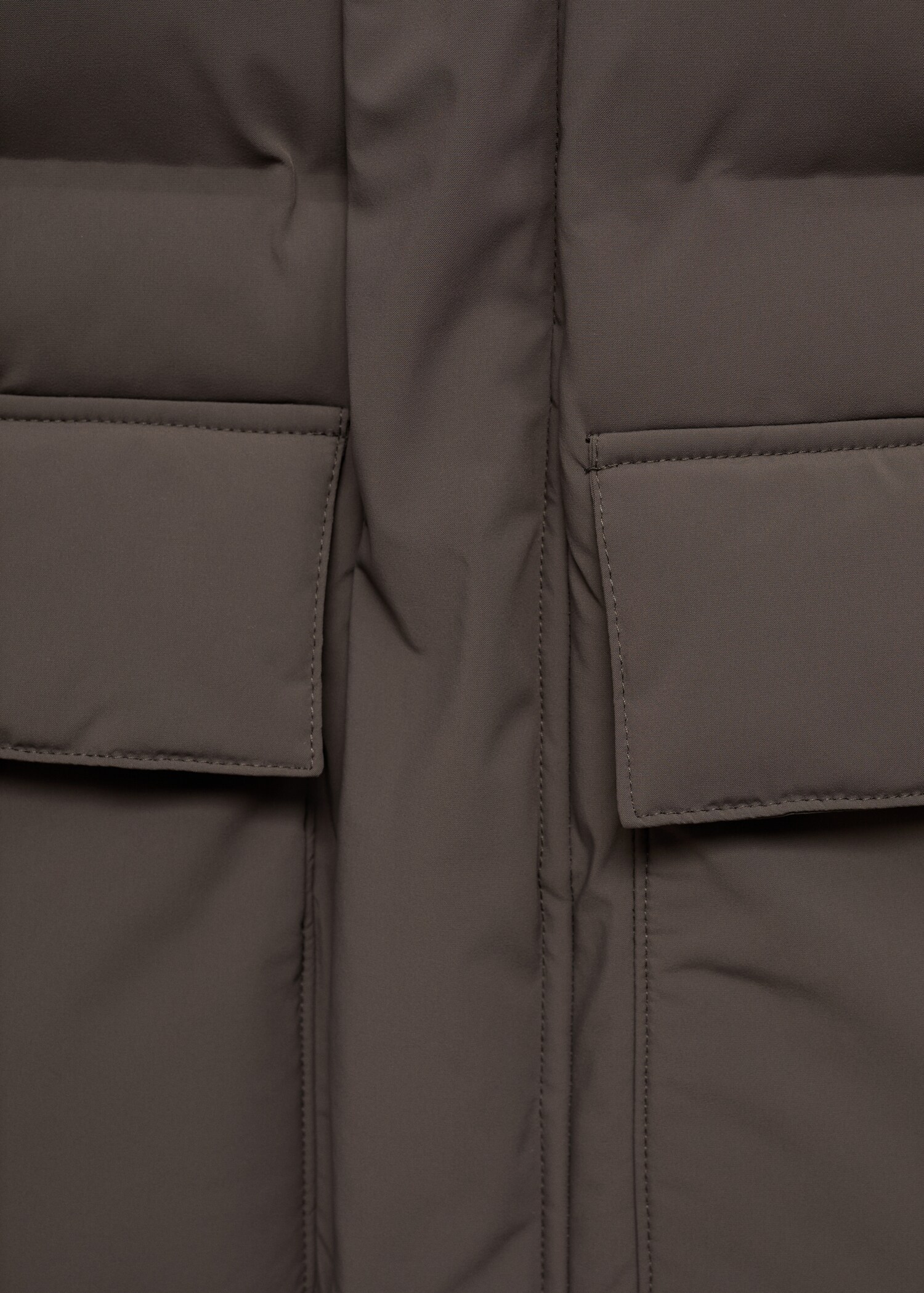 Thermoregulating waterproof padded anorak - Details of the article 0