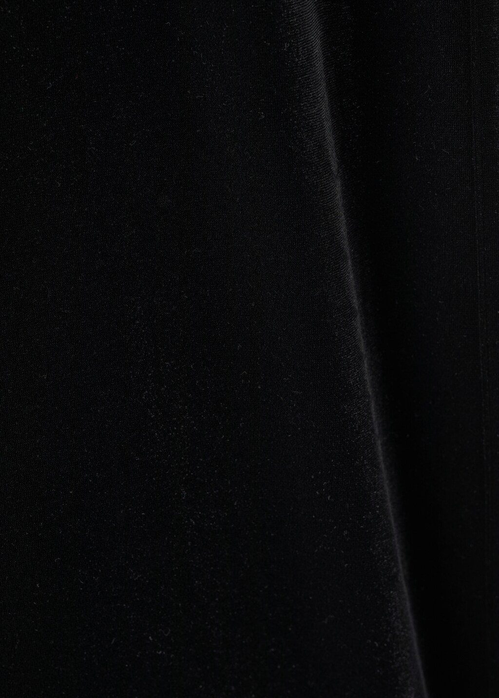 Straight velvet pants