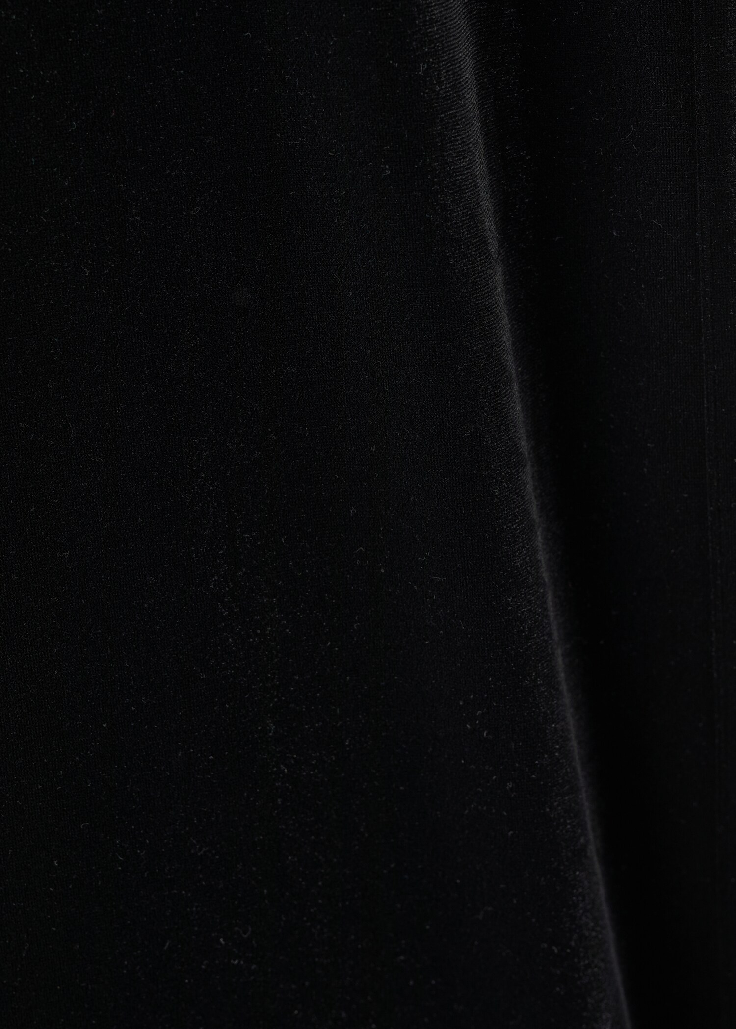 Straight velvet trousers - Details of the article 0