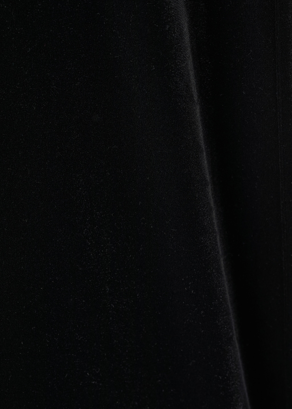 Straight velvet pants