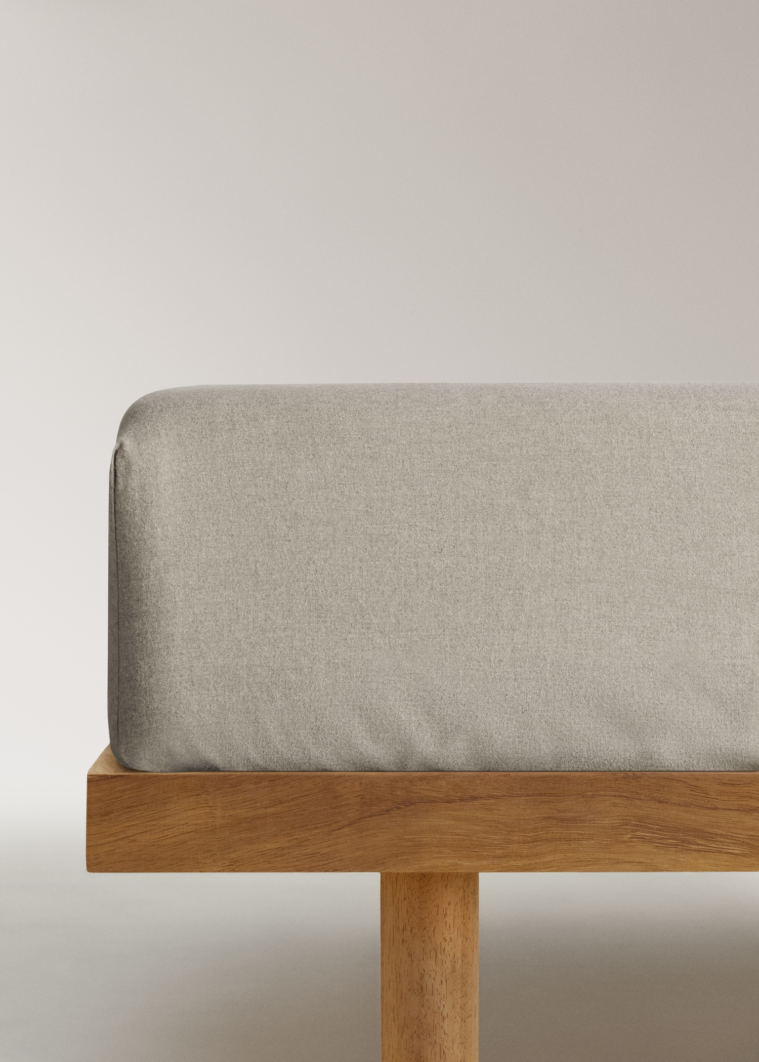 Flannel Cotton Melange yarn Fitted Sheet For 135 140 Cm Bed Home flannel-cotton-melange-yarn-fitted-sheet-for-135-140-cm-bed-home