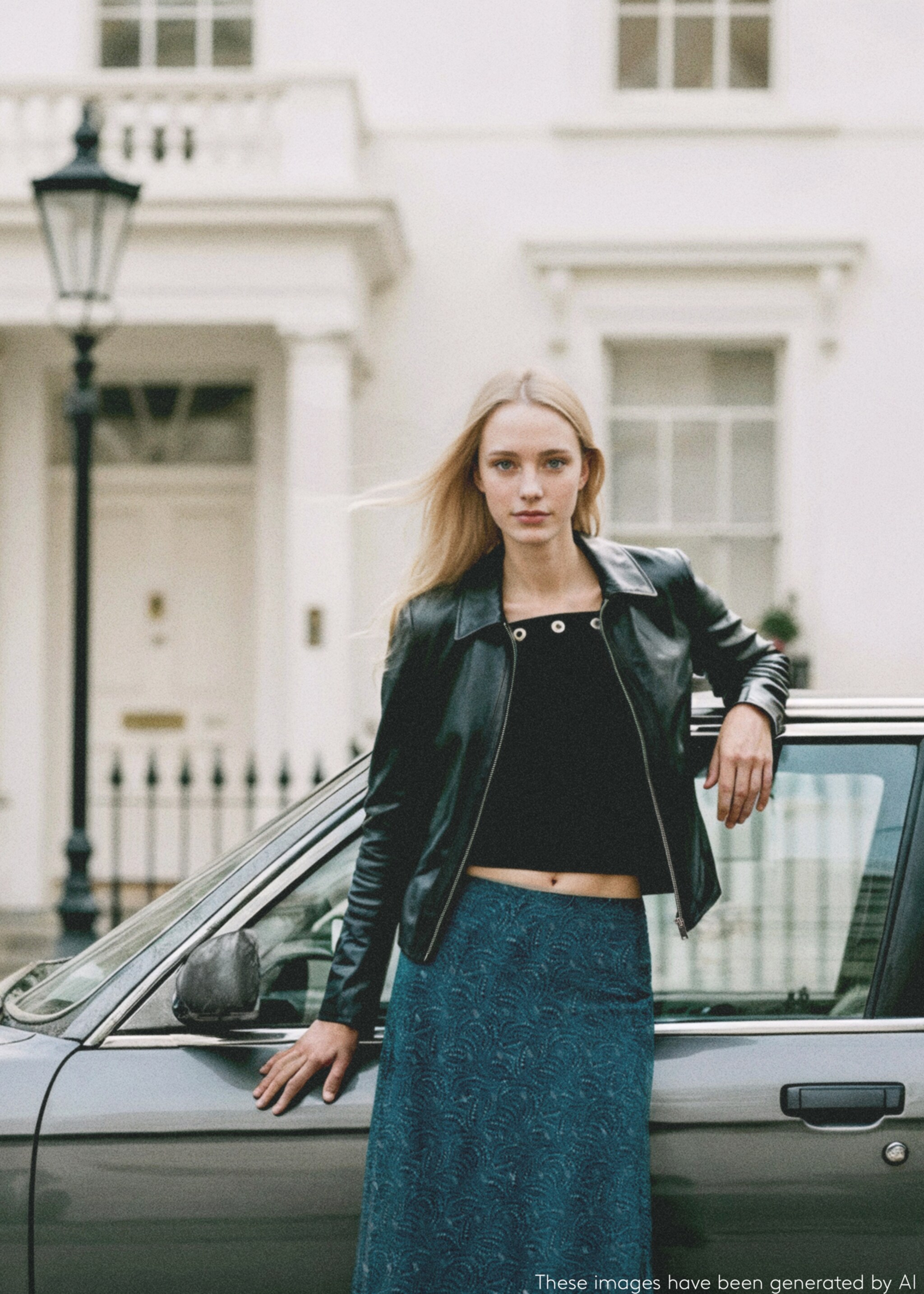 Leather-effect biker jacket - Medium plane, Black. Ref: 17058284-00.