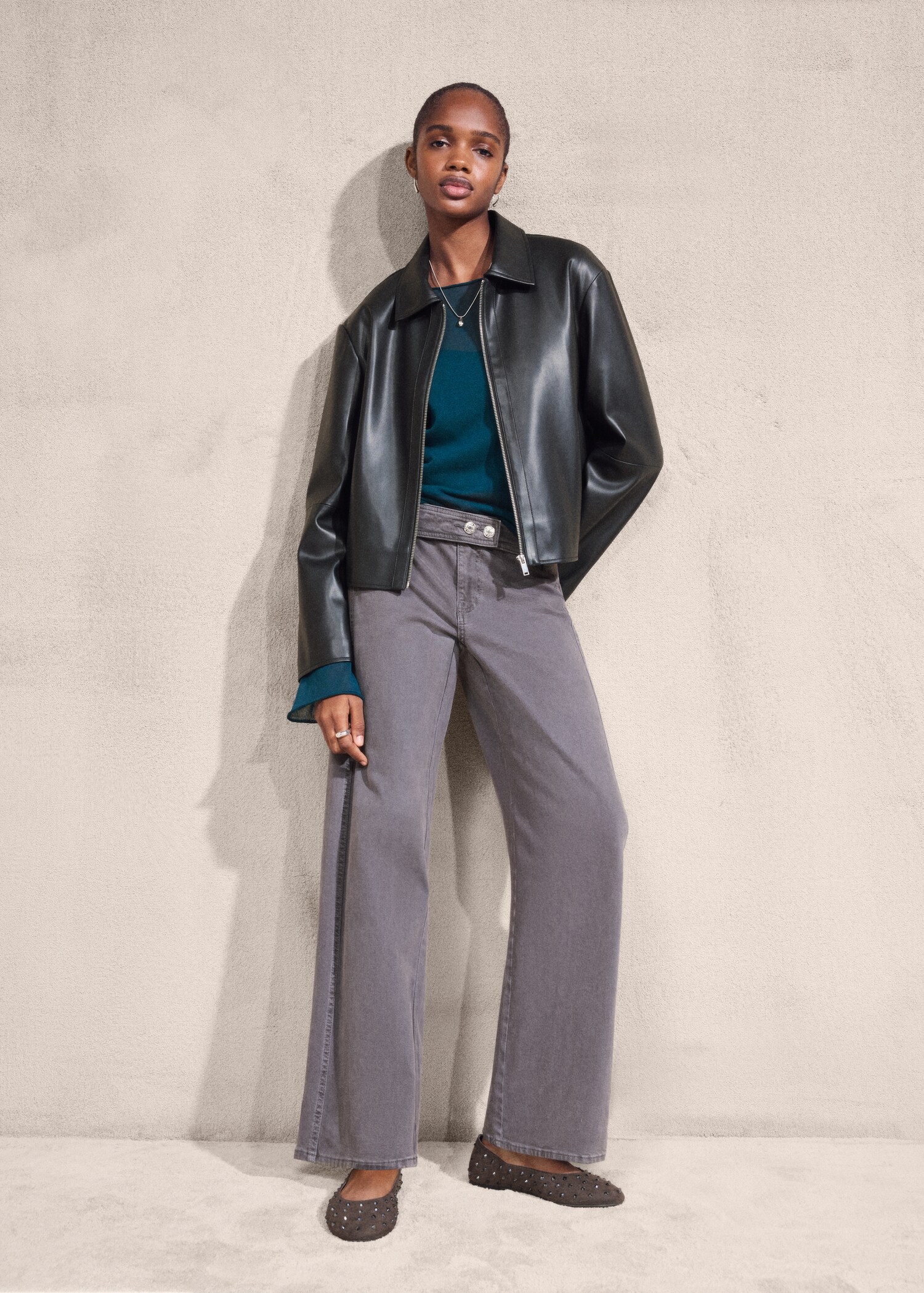 Faux-effect jacket - Details of the article 6