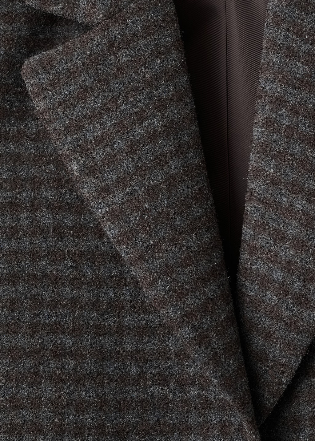 Micro houndstooth wool blazer