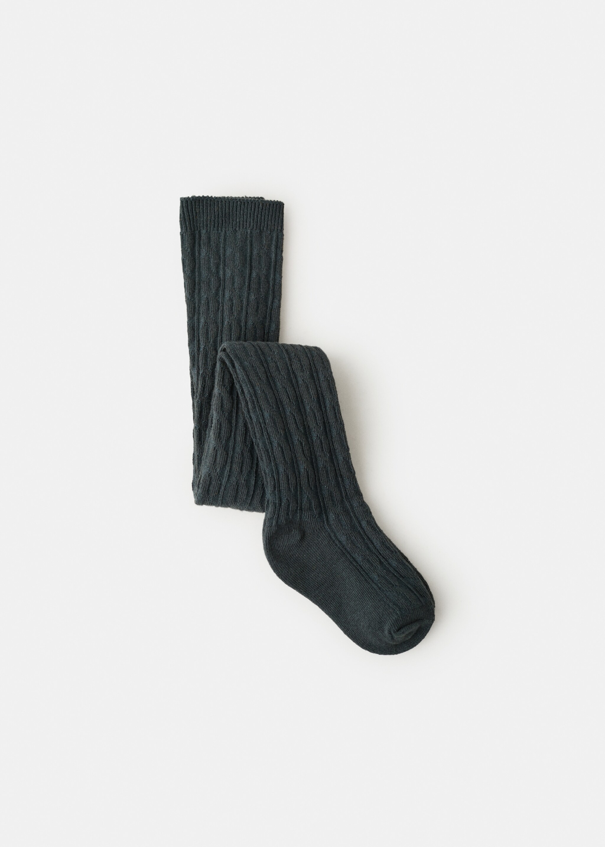 Knitted tights - Article without model, Dark Green. Ref: 17058288-00.