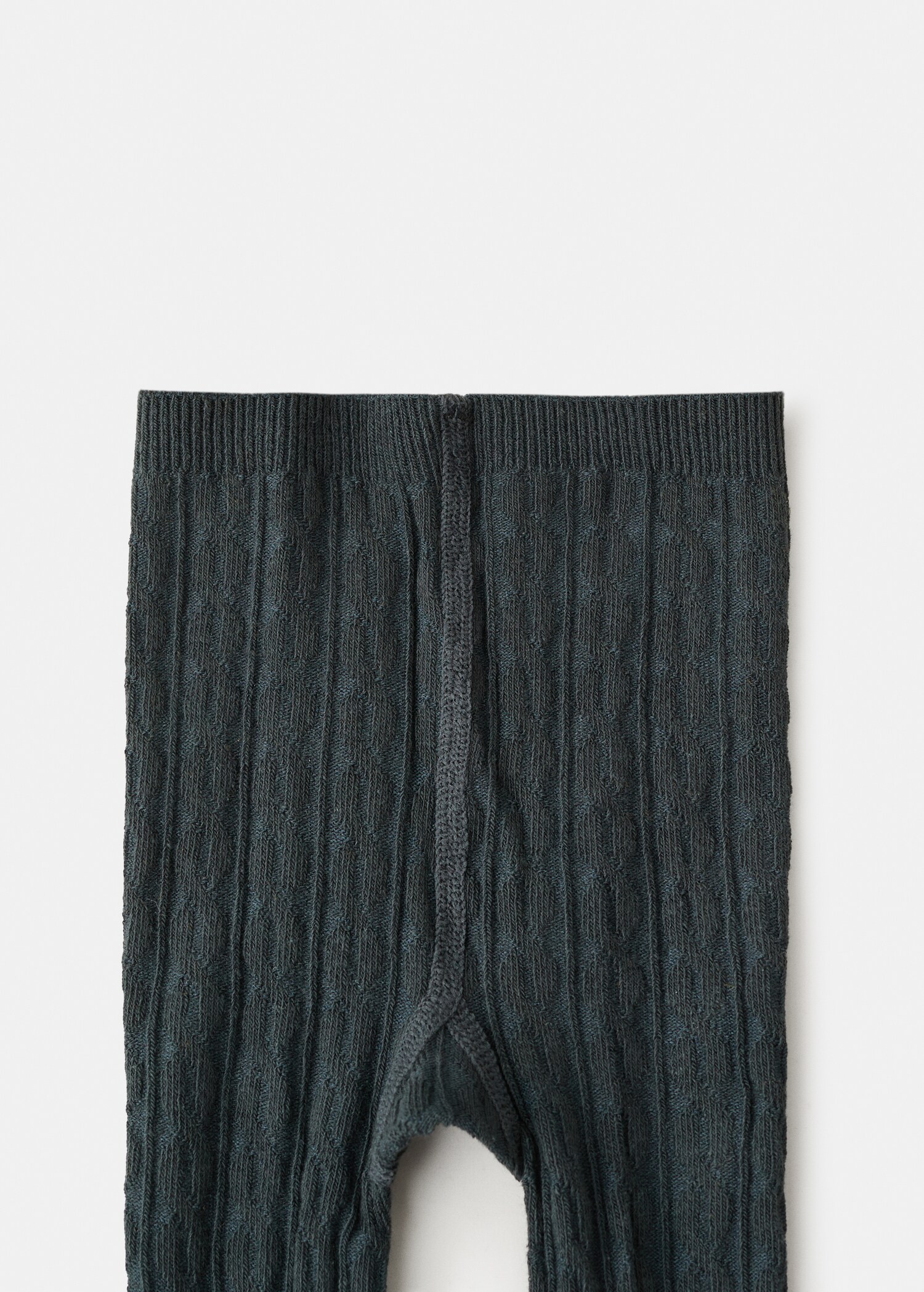 Knitted tights - Reverse of the article