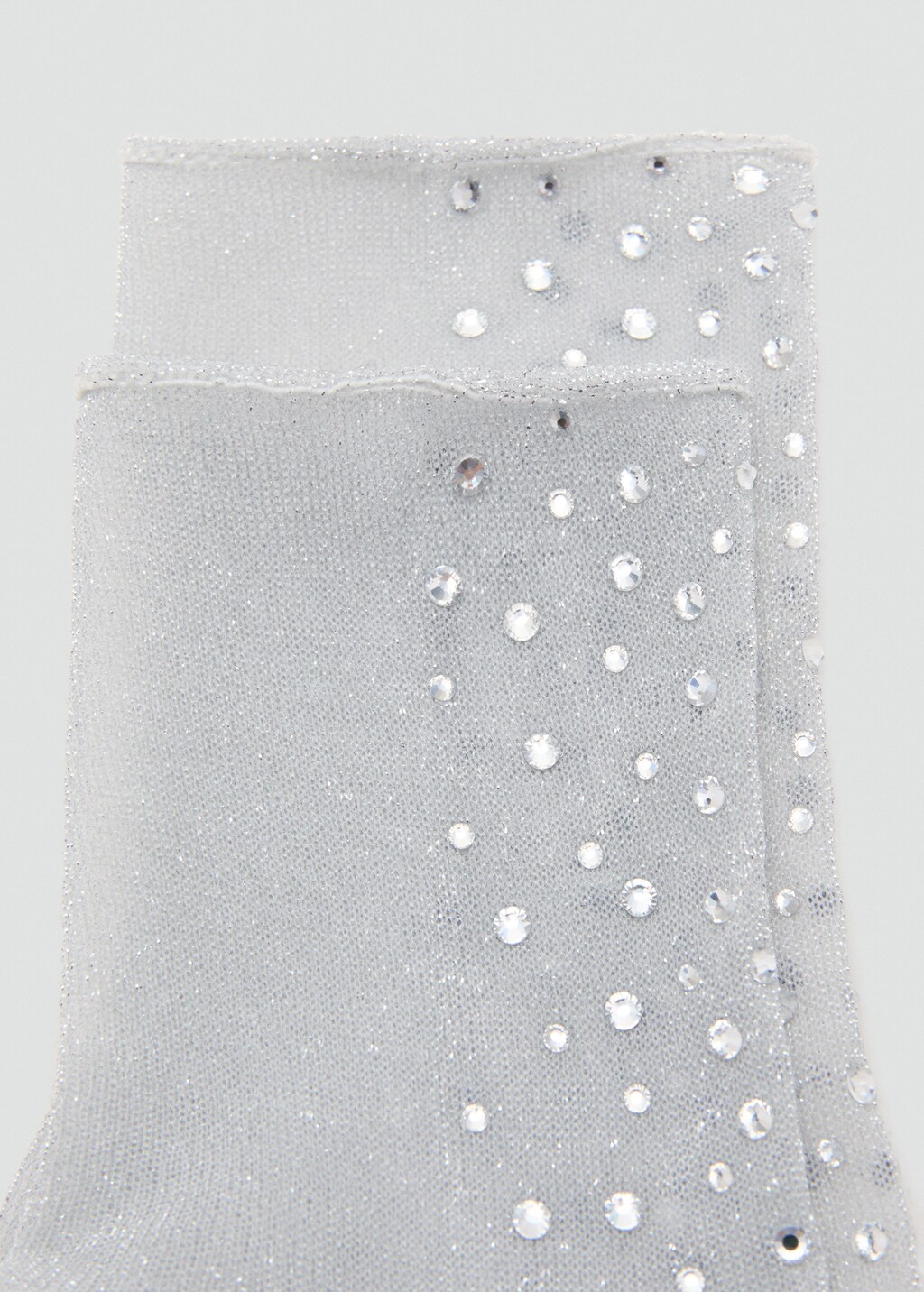 Lurex socks with rhinestones - image 5