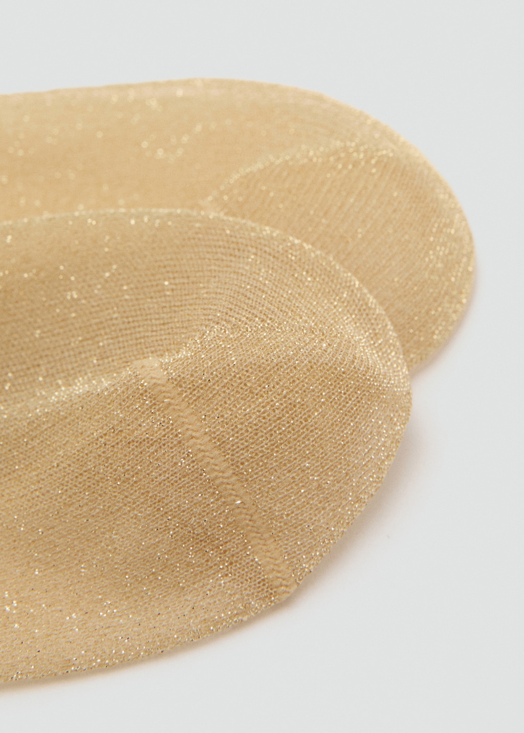 Lurex socks with rhinestones