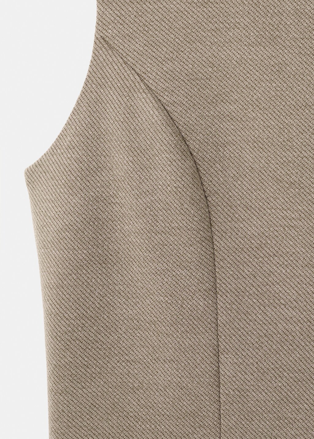 Fitted suit waistcoat - image 5