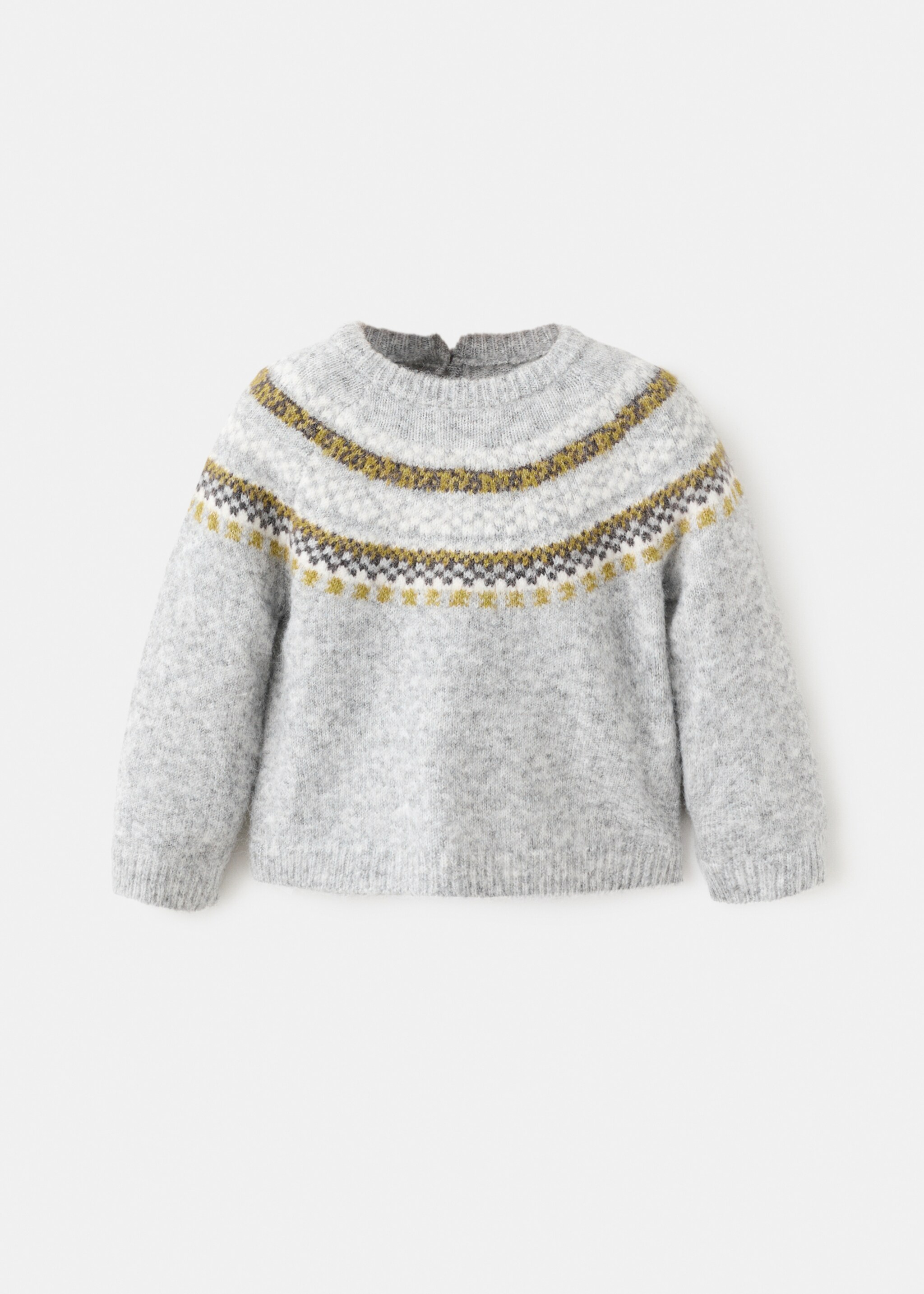 Sweater malmo - Изделие без модели, Меланжевый средний серый . Ref: 17058633-00.