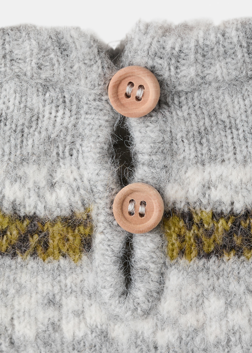 Jacquard knitted sweater