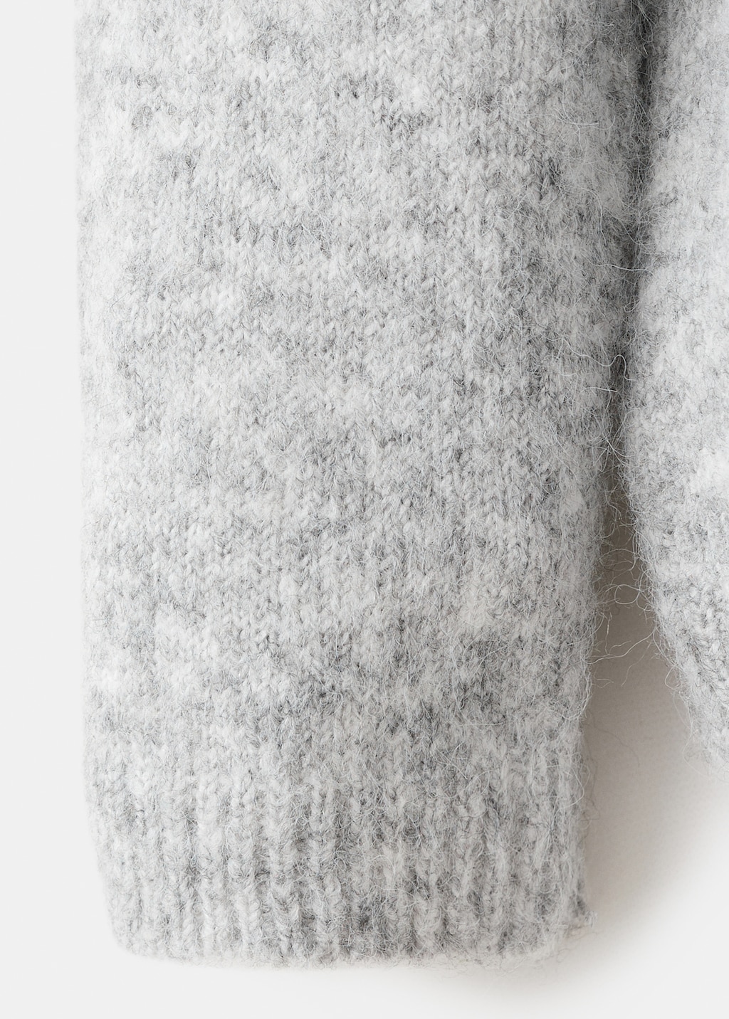 Jacquard knitted sweater