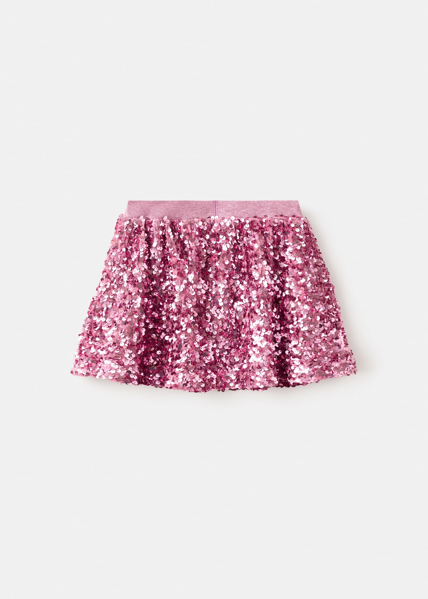Short sequin skirt - Main Image