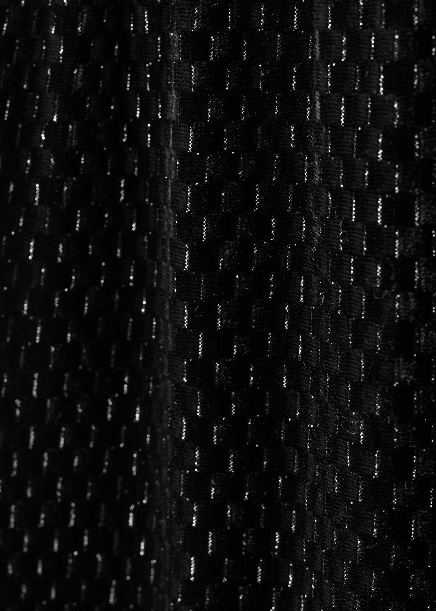 Lurex velvet pants - Details of the article 0