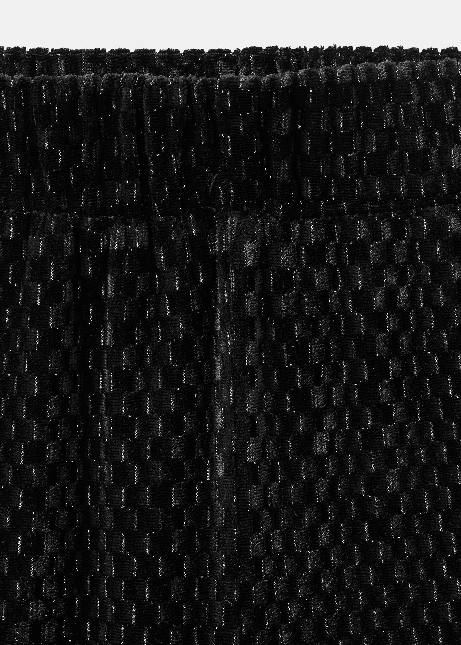 Lurex velvet pants - Details of the article 8