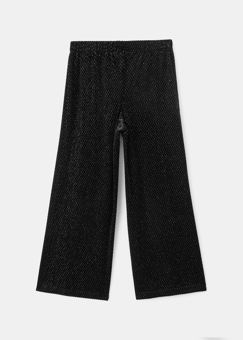 Lurex velvet pants